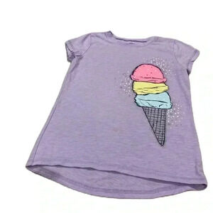 Jumping Beans Girls Top Purple Sz. 7